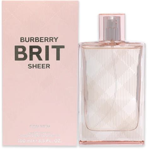 burberry the brit sheer|burberry brit sheer smell.